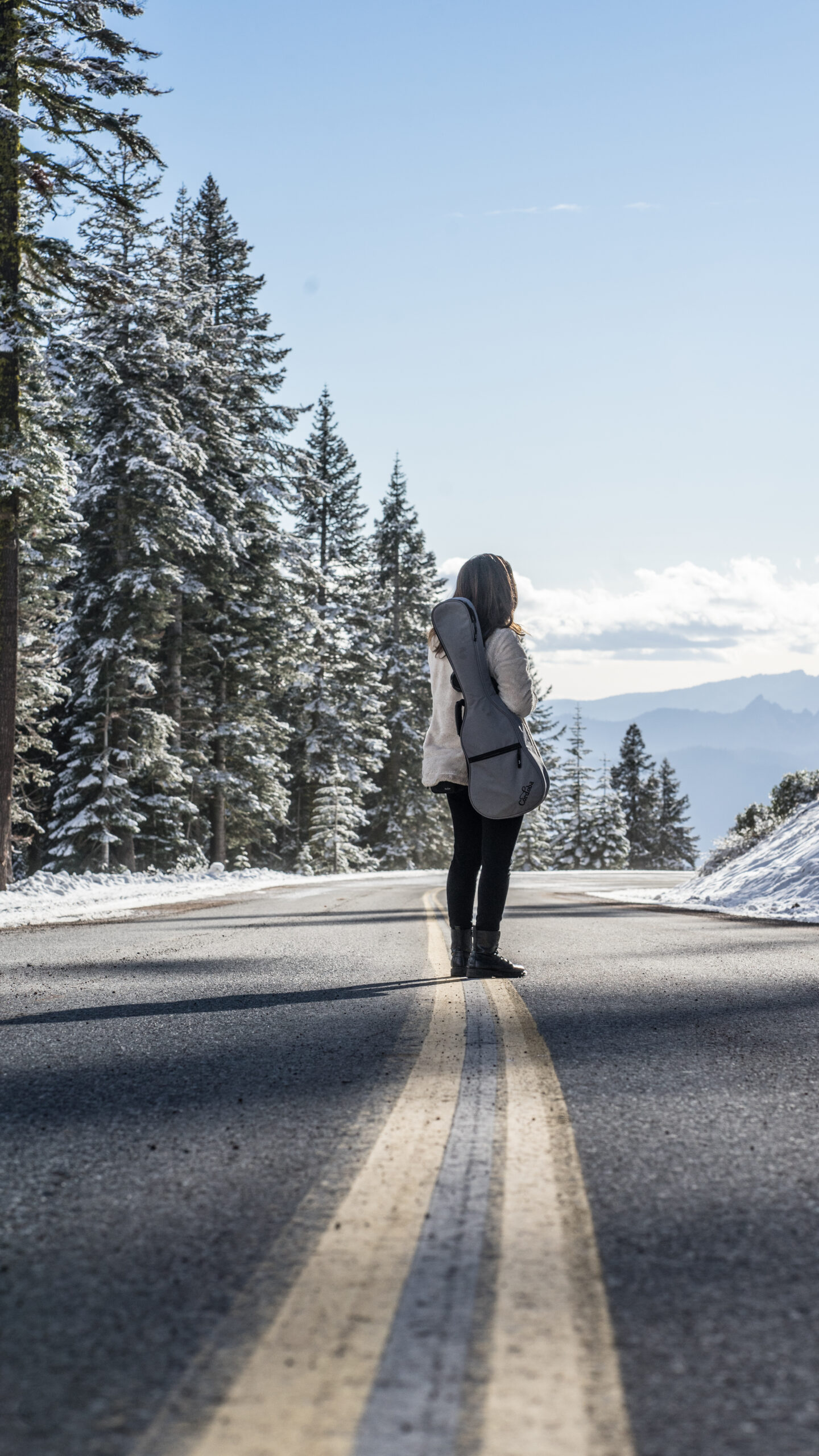 This photo is the Mt Shasta album cover. Esta foto sirve de portada del album hacia Mt Shasta.